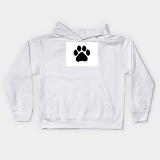 Dog paw Kids Hoodie